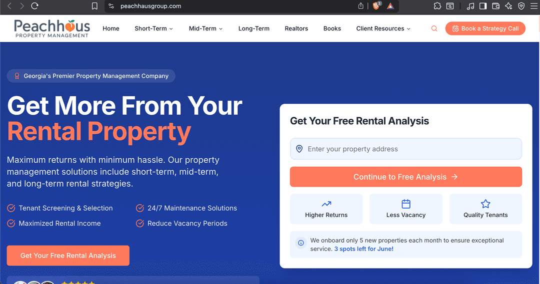 PeachHaus Property Management Platform